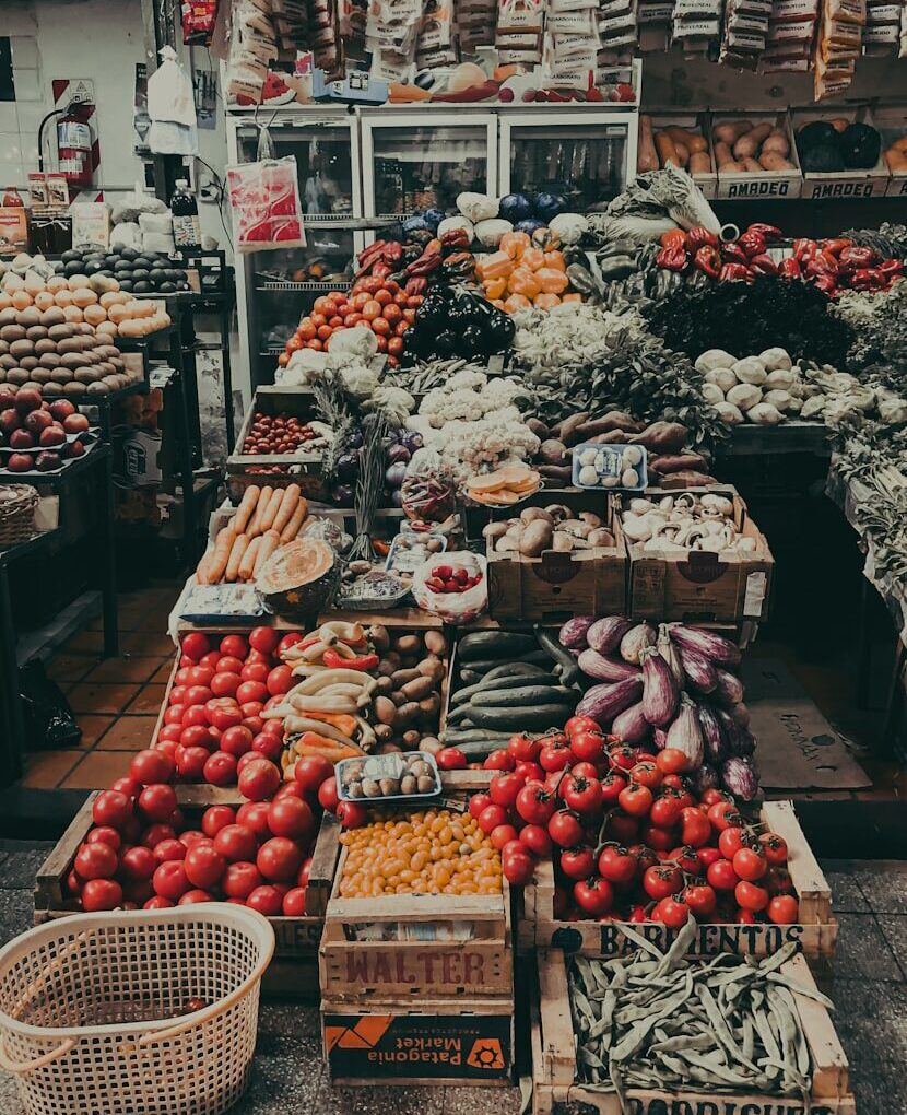 assorted vegetable lot